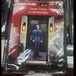 Silence of the lambs Door Cover - Halloween Door Decoration - New